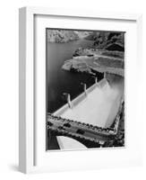 Lake Mead Flowing over Boulder Dam-Philip Gendreau-Framed Photographic Print