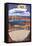 Lake Mead - National Recreation Area - Dam View-Lantern Press-Framed Stretched Canvas