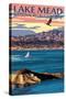 Lake Mead - National Recreation Area - Lake View-Lantern Press-Stretched Canvas