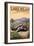 Lake Mead - National Recreation Area - Tortoise-Lantern Press-Framed Art Print