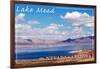 Lake Mead, Nevada - Arizona - Day Scene-Lantern Press-Framed Art Print