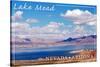 Lake Mead, Nevada - Arizona - Day Scene-Lantern Press-Stretched Canvas