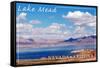 Lake Mead, Nevada - Arizona - Day Scene-Lantern Press-Framed Stretched Canvas