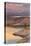 Lake Mead, Nevada - Arizona - Lake at Dusk-Lantern Press-Stretched Canvas