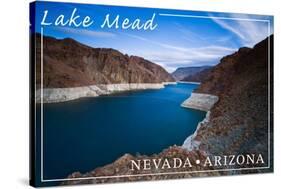Lake Mead, Nevada - Arizona - Lake View-Lantern Press-Stretched Canvas