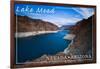 Lake Mead, Nevada - Arizona - Lake View-Lantern Press-Framed Art Print