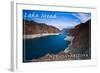 Lake Mead, Nevada - Arizona - Lake View-Lantern Press-Framed Art Print