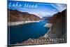 Lake Mead, Nevada - Arizona - Lake View-Lantern Press-Mounted Art Print