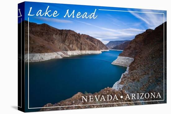 Lake Mead, Nevada - Arizona - Lake View-Lantern Press-Stretched Canvas