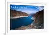 Lake Mead, Nevada - Arizona - Lake View-Lantern Press-Framed Art Print