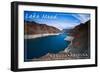 Lake Mead, Nevada - Arizona - Lake View-Lantern Press-Framed Art Print