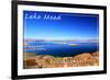 Lake Mead, Nevada - Arizona - Marina View-Lantern Press-Framed Art Print