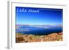 Lake Mead, Nevada - Arizona - Marina View-Lantern Press-Framed Art Print