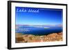 Lake Mead, Nevada - Arizona - Marina View-Lantern Press-Framed Art Print