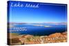 Lake Mead, Nevada - Arizona - Marina View-Lantern Press-Stretched Canvas