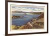 Lake Mead-null-Framed Premium Giclee Print