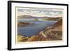 Lake Mead-null-Framed Art Print