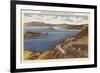 Lake Mead-null-Framed Art Print
