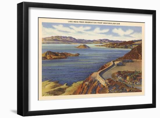 Lake Mead-null-Framed Art Print