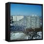 Lake Meadows and Prairie Shores Housing Projects-null-Framed Stretched Canvas