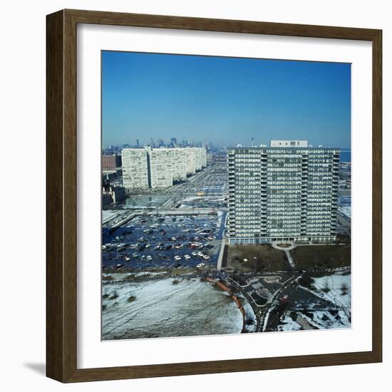 Lake Meadows and Prairie Shores Housing Projects-null-Framed Photographic Print