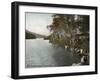 Lake Memphremagog, Vermont, Bayview Park View of the Lake-Lantern Press-Framed Art Print