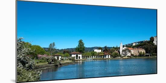 Lake Merritt in Springtime, Oakland, California, USA-null-Mounted Photographic Print