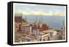 Lake Michigan from Racine, Wisconsin-null-Framed Stretched Canvas