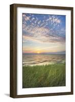 Lake Michigan Sunset I-Alan Majchrowicz-Framed Art Print