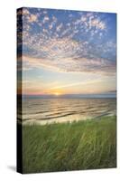 Lake Michigan Sunset I-Alan Majchrowicz-Stretched Canvas