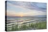 Lake Michigan Sunset III-Alan Majchrowicz-Stretched Canvas