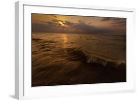 Lake Michigan Sunset-Steve Gadomski-Framed Photographic Print