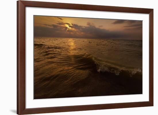 Lake Michigan Sunset-Steve Gadomski-Framed Photographic Print