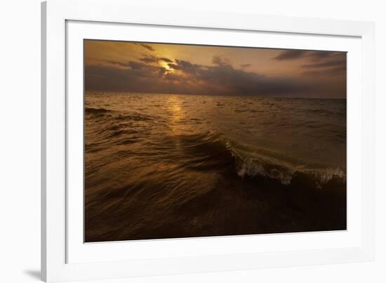 Lake Michigan Sunset-Steve Gadomski-Framed Photographic Print