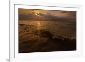 Lake Michigan Sunset-Steve Gadomski-Framed Photographic Print