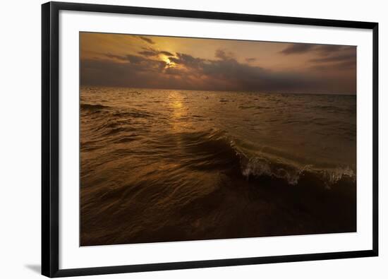 Lake Michigan Sunset-Steve Gadomski-Framed Photographic Print