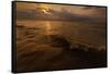 Lake Michigan Sunset-Steve Gadomski-Framed Stretched Canvas