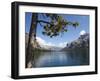 Lake Minnewanka, Banff National Park, UNESCO World Heritage Site, Alberta, Rocky Mountains, Canada,-Martin Child-Framed Photographic Print