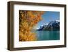 Lake Minnewanka in Autumn,Canadian Rockies,Canada-Tatsuo115-Framed Photographic Print