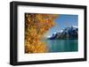 Lake Minnewanka in Autumn,Canadian Rockies,Canada-Tatsuo115-Framed Photographic Print