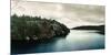 Lake Minnewaska in Minnewaska State Park, Catskill Mountains, New York State, USA-null-Mounted Photographic Print