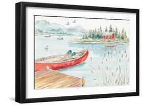 Lake Moments I-Daphne Brissonnet-Framed Art Print