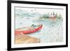 Lake Moments I-Daphne Brissonnet-Framed Art Print