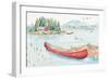 Lake Moments II-Daphne Brissonnet-Framed Art Print