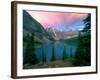 Lake Moraine at Dawn, Banff National Park, Alberta-Rob Tilley-Framed Photographic Print