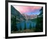 Lake Moraine at Dawn, Banff National Park, Alberta-Rob Tilley-Framed Photographic Print