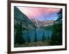 Lake Moraine at Dawn, Banff National Park, Alberta-Rob Tilley-Framed Photographic Print