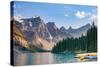 Lake Moraine, Near Lake Louise, Banff National Park, Canadian Rockies-Luis Leamus-Stretched Canvas