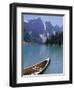 Lake Moraine, Rocky Mountains, Alberta, Canada-Robert Harding-Framed Photographic Print