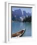 Lake Moraine, Rocky Mountains, Alberta, Canada-Robert Harding-Framed Photographic Print